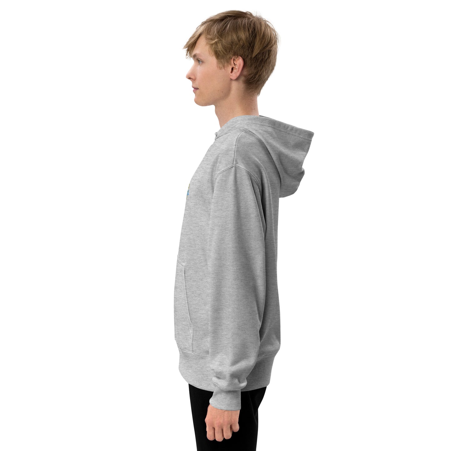 Unisex french terry pullover hoodie