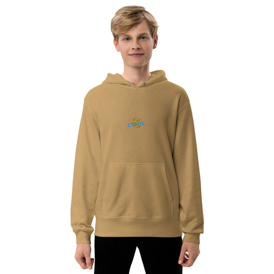 Unisex french terry pullover hoodie