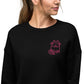 Crop Sweatshirt(Embroidered)