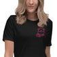 Women's Relaxed T-Shirt(Embroidered)