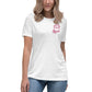 Women's Relaxed T-Shirt(Embroidered)