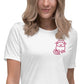 Women's Relaxed T-Shirt(Embroidered)
